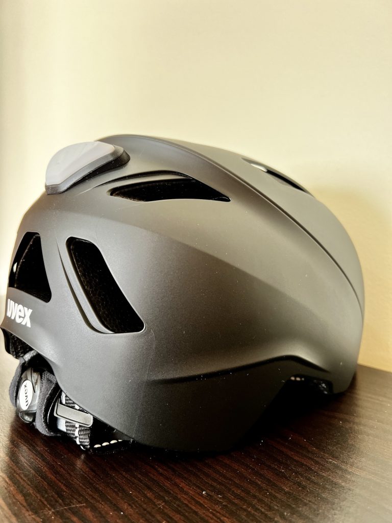 uvex urban planet LED Fahrradhelm Seitenansicht