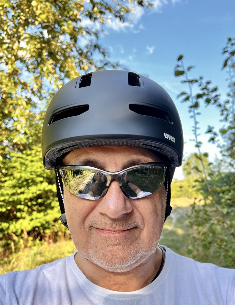 uvex urban planet LED Fahrradhelm Frontansicht