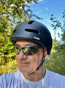 uvex urban planet LED Fahrradhelm Frontansicht