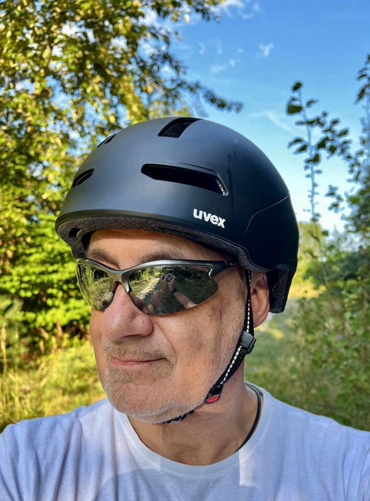 uvex urban planet LED Fahrradhelm Frontansicht