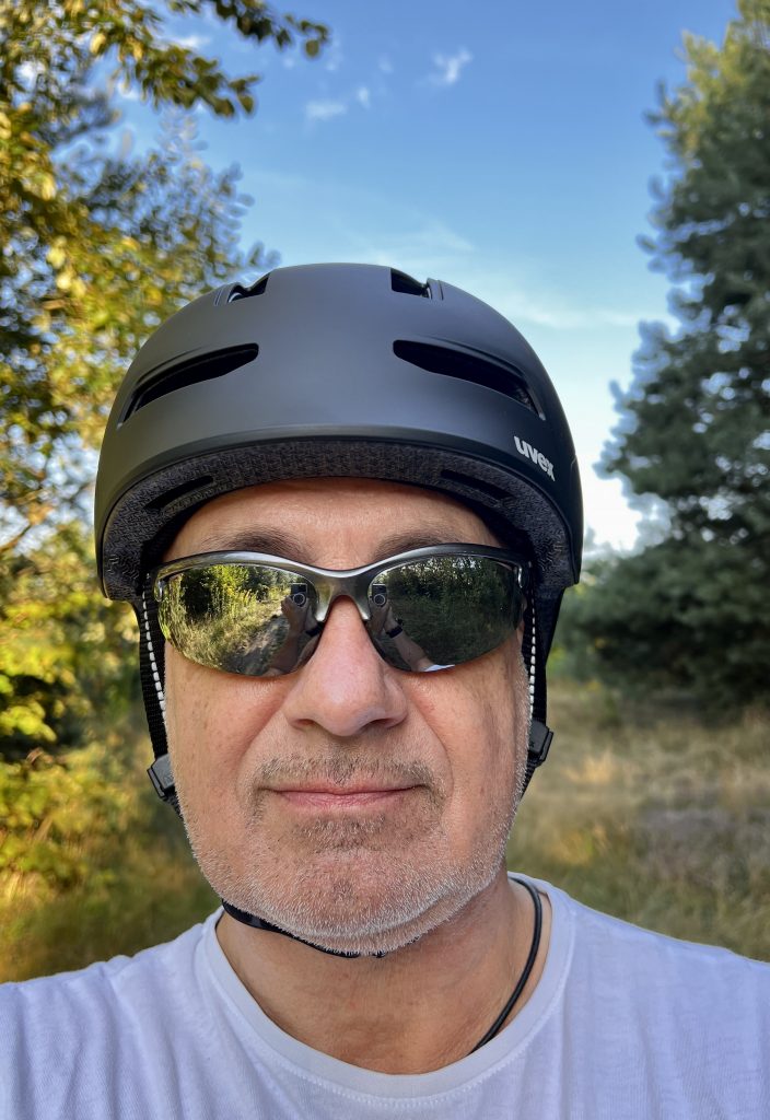 uvex urban planet LED Fahrradhelm Frontansicht