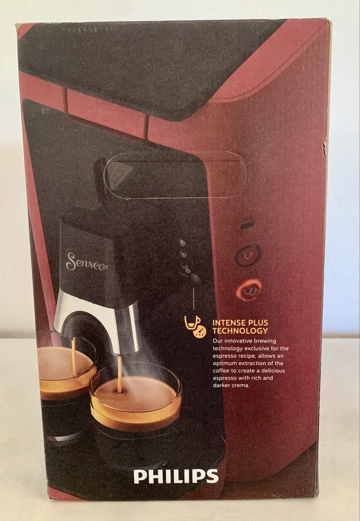 PHILIPS SENSEO® Maestro CSA260:90 Kaffeepadmaschine im Karton Seitenansicht 2
