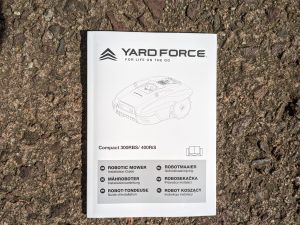 Installationsanleitung des YARDFORCE COMPACT 300RBS Mähroboters