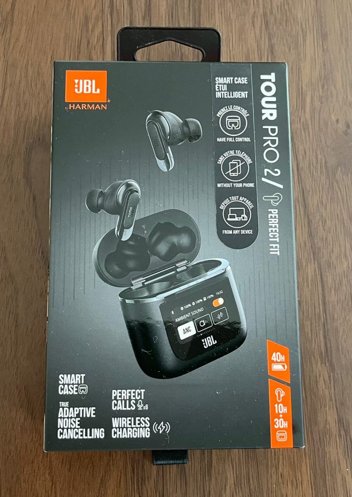 JBL Tour Pro 2 In-Ear-Bluetooth-Kopfhörer Verpackung