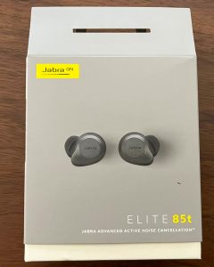 Jabra Elite 85t In-Ear-Bluetooth-Kopfhörer Verpackung