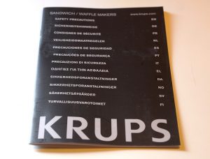 Krups FDK251 Sicherheitshinweise