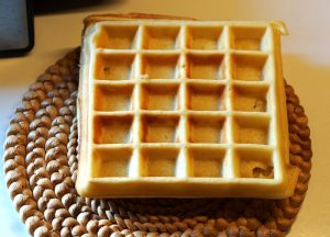 Krups FDK251 Waffeln zweiter Backdurchgang