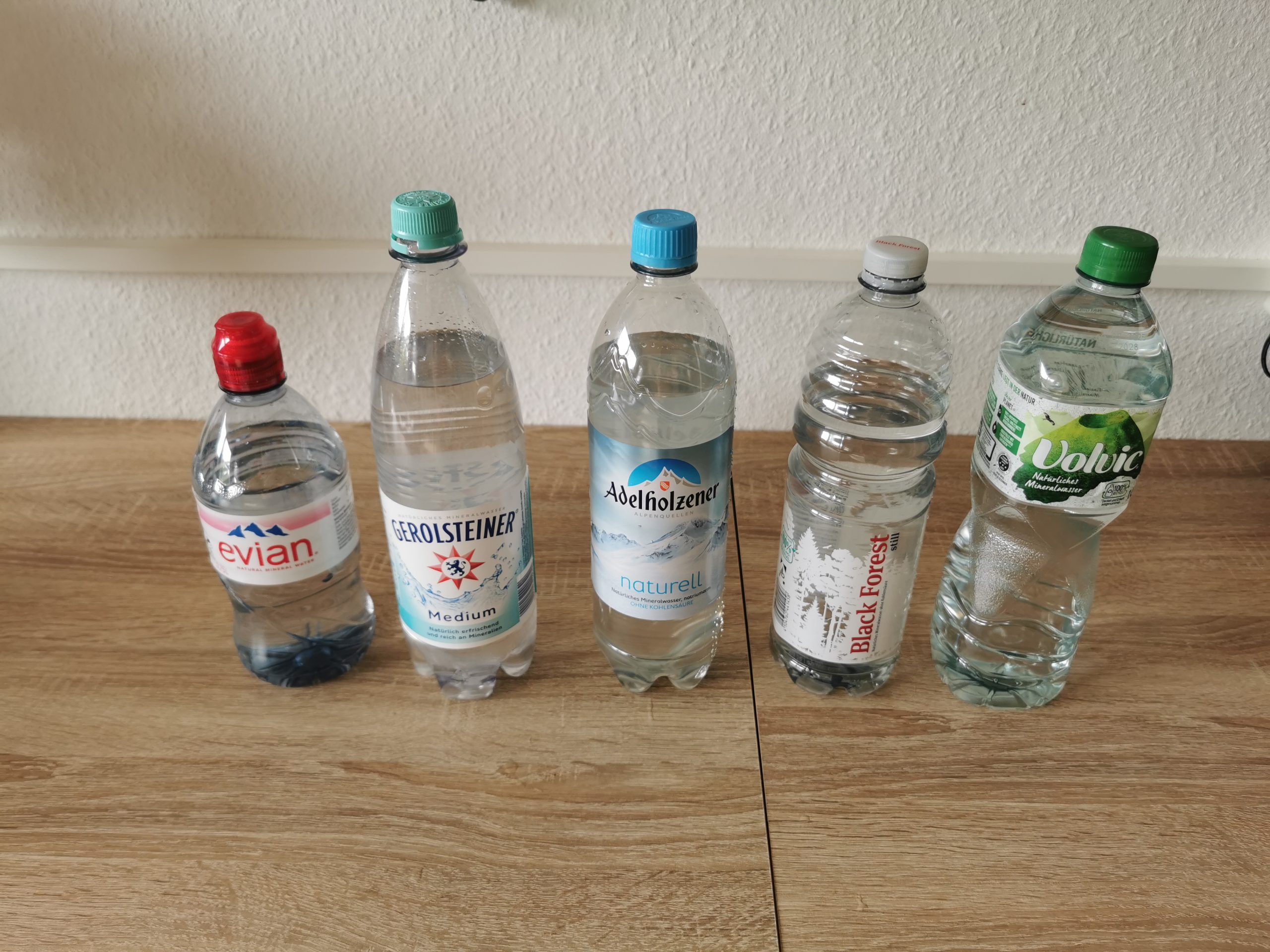 Mineralwasser alle Flaschen