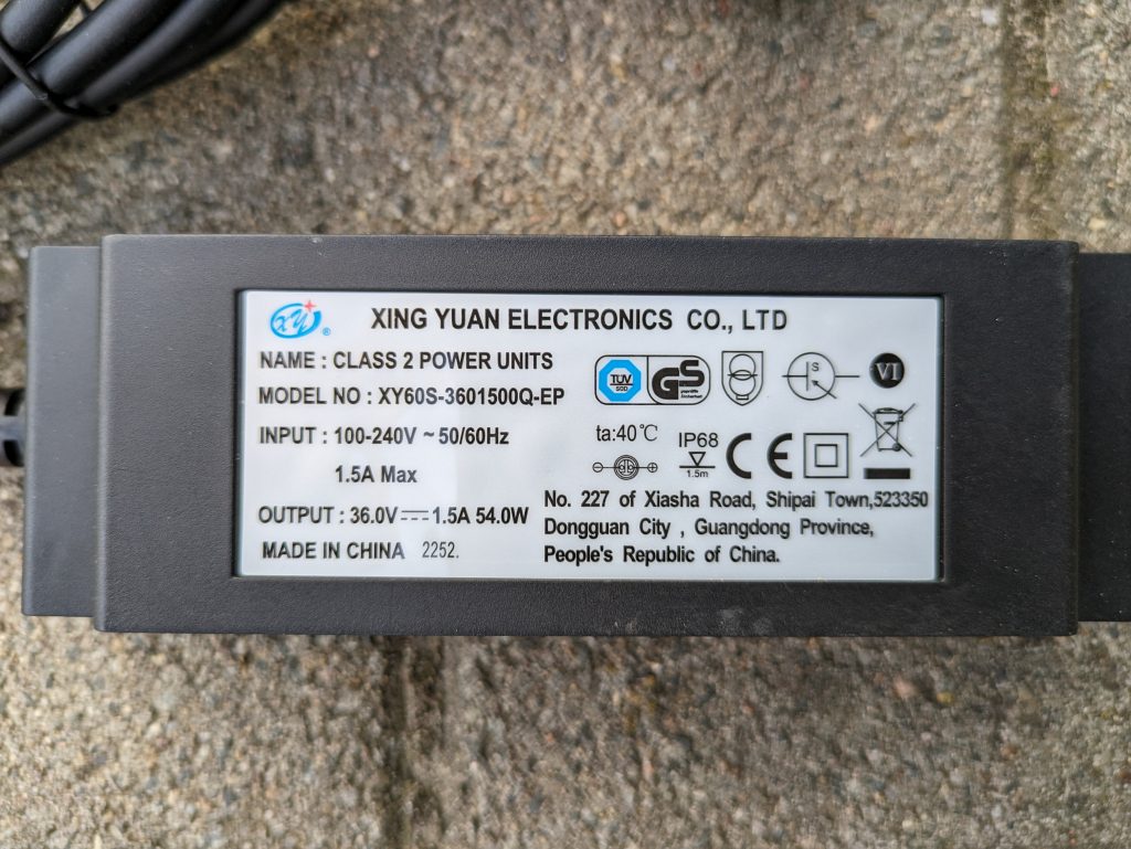 Netzteil des AL-KO Robolinho® 550W Mähroboter, Detailansicht