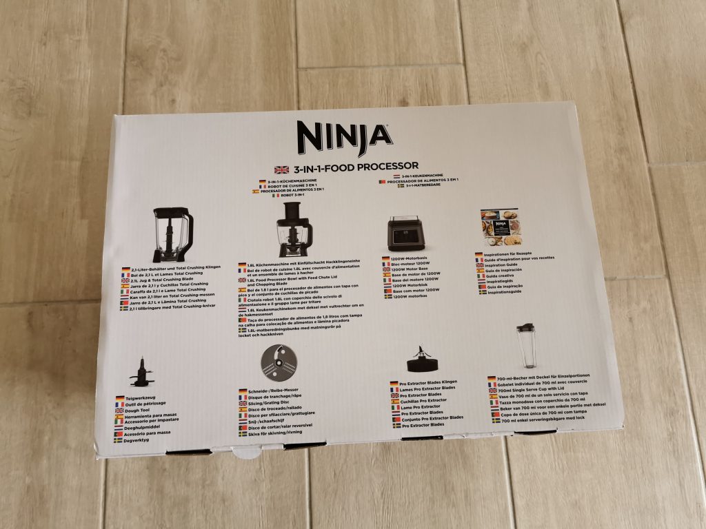 Ninja BN800EU Küchenmaschine Verpackung oben