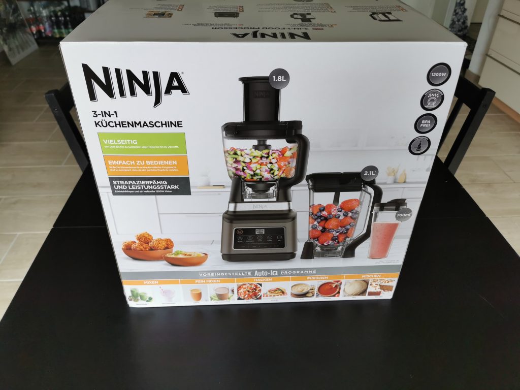 Ninja BN800EU Küchenmaschine Verpackung vorn
