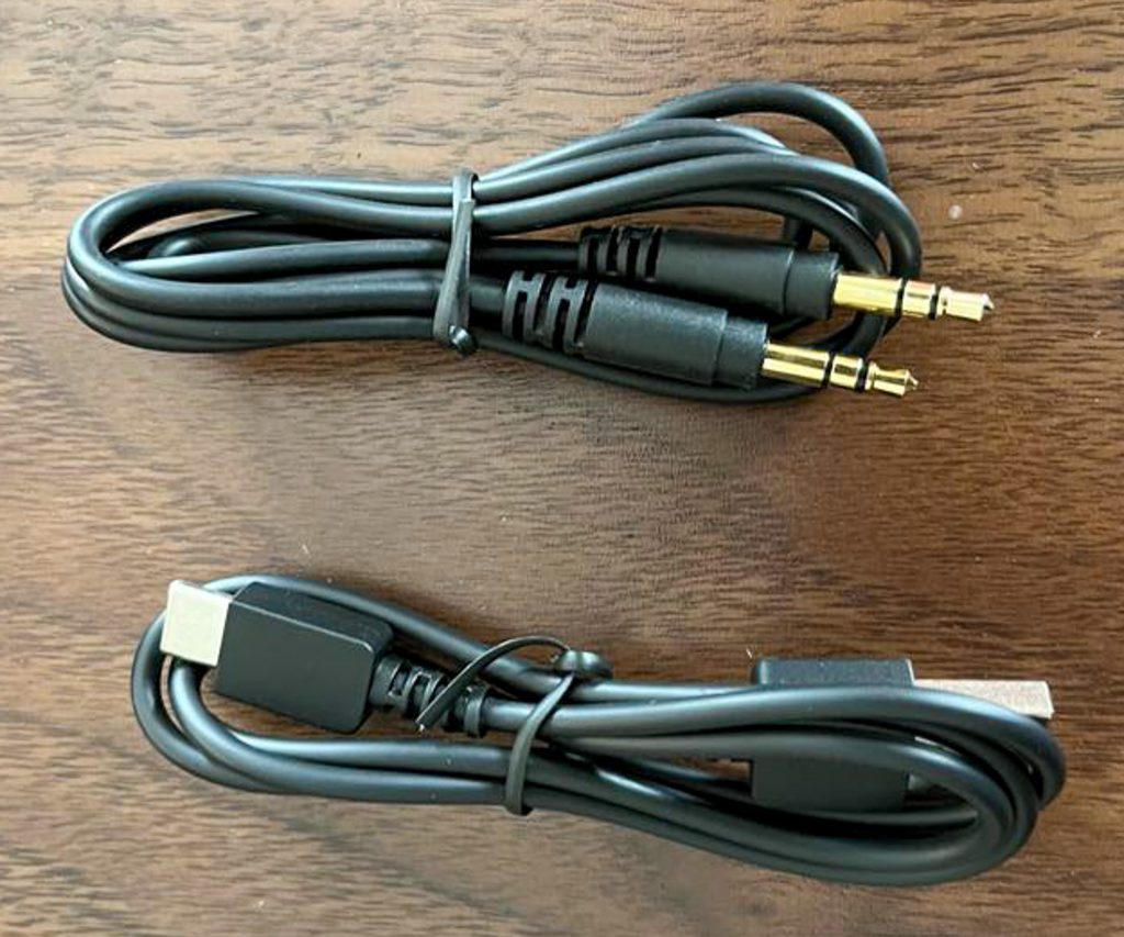 OneOdio Focus A10 Kopfhörer Kabel im Lieferumfang