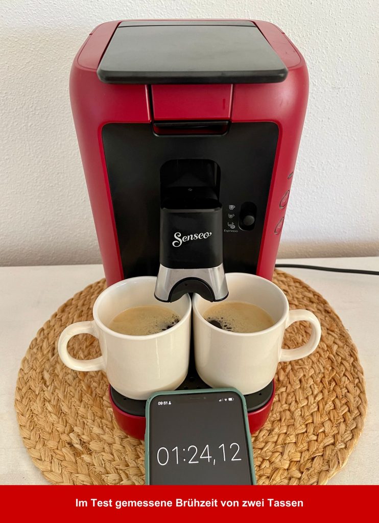 PHILIPS SENSEO® Maestro CSA260:90 Kaffeepadmaschine Brühzeit zwei Tassen
