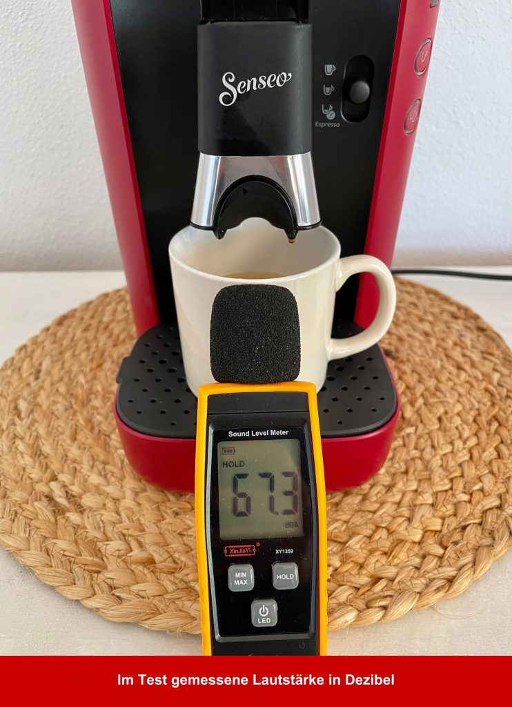 PHILIPS SENSEO® Maestro CSA260:90 Kaffeepadmaschine Lautstärke in Dezibel
