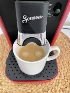 PHILIPS SENSEO® Maestro CSA260:90 Kaffeepadmaschine Nahaufnahme Crema