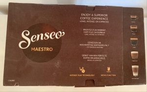 PHILIPS SENSEO® Maestro CSA260:90 Kaffeepadmaschine im Karton von oben