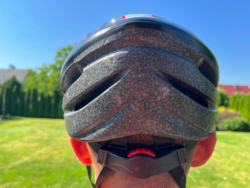 Dunlop HB13 Fahrradhelm Blick von hinten