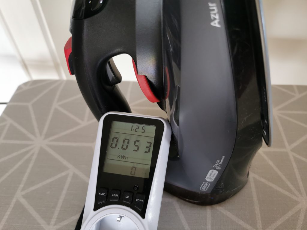 Philips Azur Dampfbügeleisen Strommesser 2