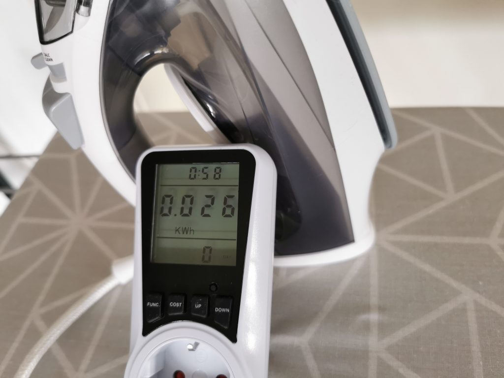 Philips EasySpeed Dampfbügeleisen Strommesser 2