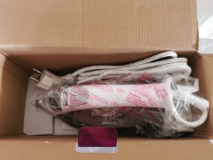Philips EasySpeed Dampfbügeleisen Verpackung geöffnet