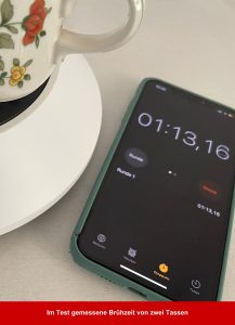 Philips SENSEO® Original Plus CSA210:10 Kaffeepadmaschine Brühzeit zwei Tassen