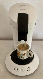 Philips SENSEO® Original Plus CSA210:10 Kaffeepadmaschine Zubereitung einer Tasse Kaffee