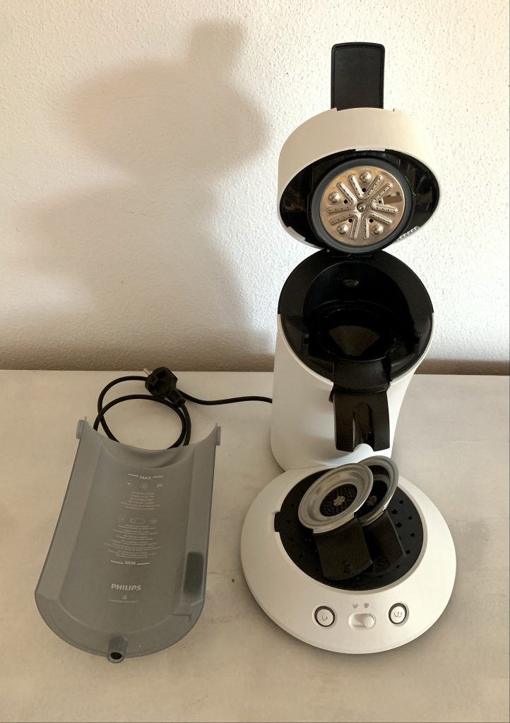 Philips SENSEO® Original Plus CSA210:10 Kaffeepadmaschine mit herausgenommenem Tank