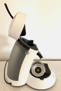 Philips SENSEO® Original Plus CSA210:10 Kaffeepadmaschine von der linken Seite