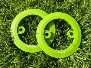 RFIG-Tags des Worx Vision M600 Mähroboters