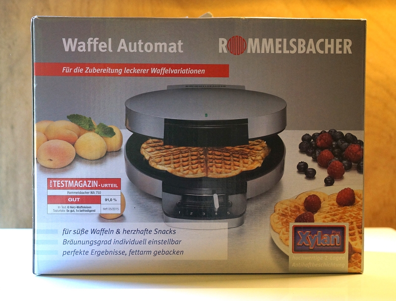 ROMMELSBACHER WA 750 Verpackung
