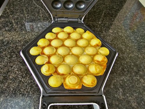 Rosenstein & Söhne Bubble Waffelmaker fertige Waffel