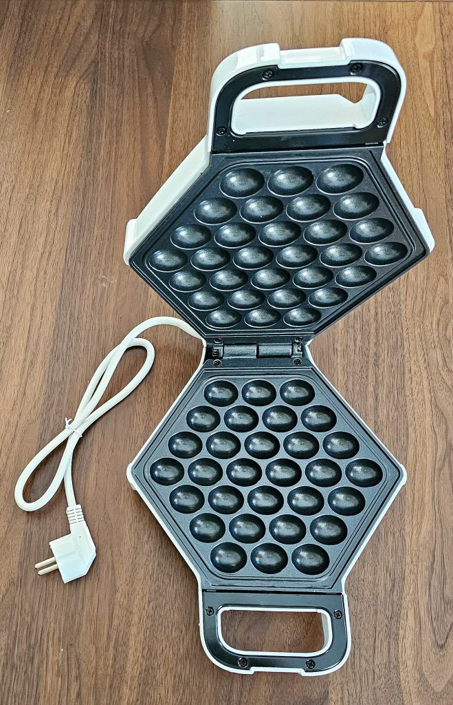 Rosenstein & Söhne Bubble Waffelmaker geöffnet