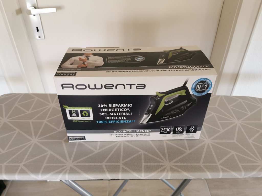 Rowenta DW6330 Eco Intelligence Dampfbügeleisen Verpackung
