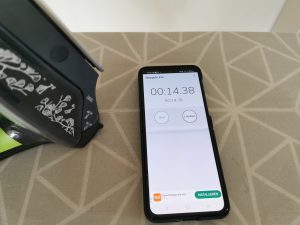 Rowenta DW6330 Eco Intelligence Dampfbügeleisen Zeitmessung 1