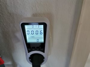 Russel Hobbs Cordless Bügeleisen Strommessung 2