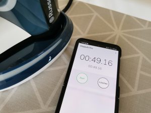 Russel Hobbs Cordless Bügeleisen Zeitmessung 2