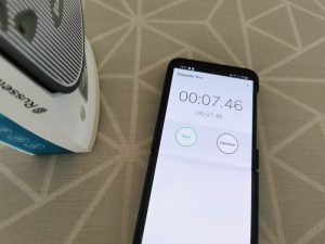 Russell Hobbs SupremeSteam Pro Dampfbügeleisen Aufheizzeit 1
