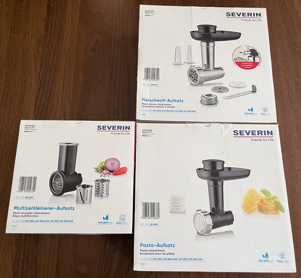 SEVERIN KM 3897 Küchenmaschine Aufsätze