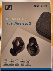 Sennheiser MOMENTUM True Wireless 3 In-Ear-Bluetooth-Kopfhörer Verpackung