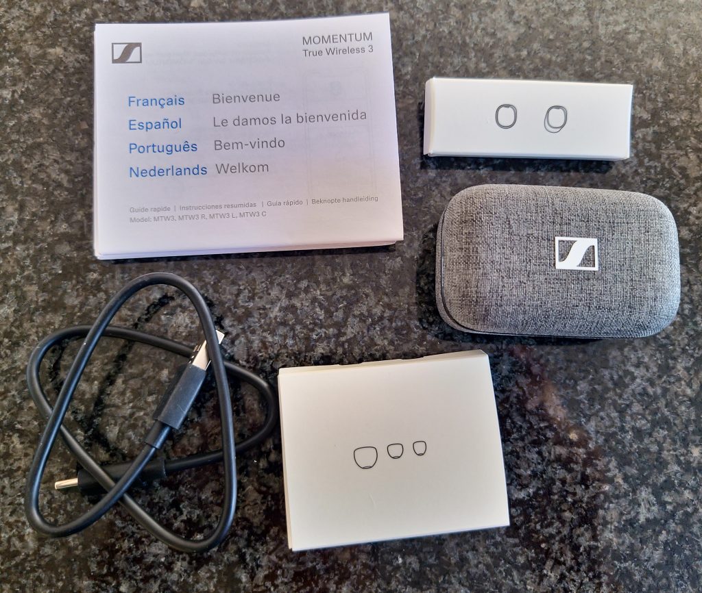 Sennheiser MOMENTUM True Wireless 3 In-Ear-Bluetooth-Kopfhörer Zubehör