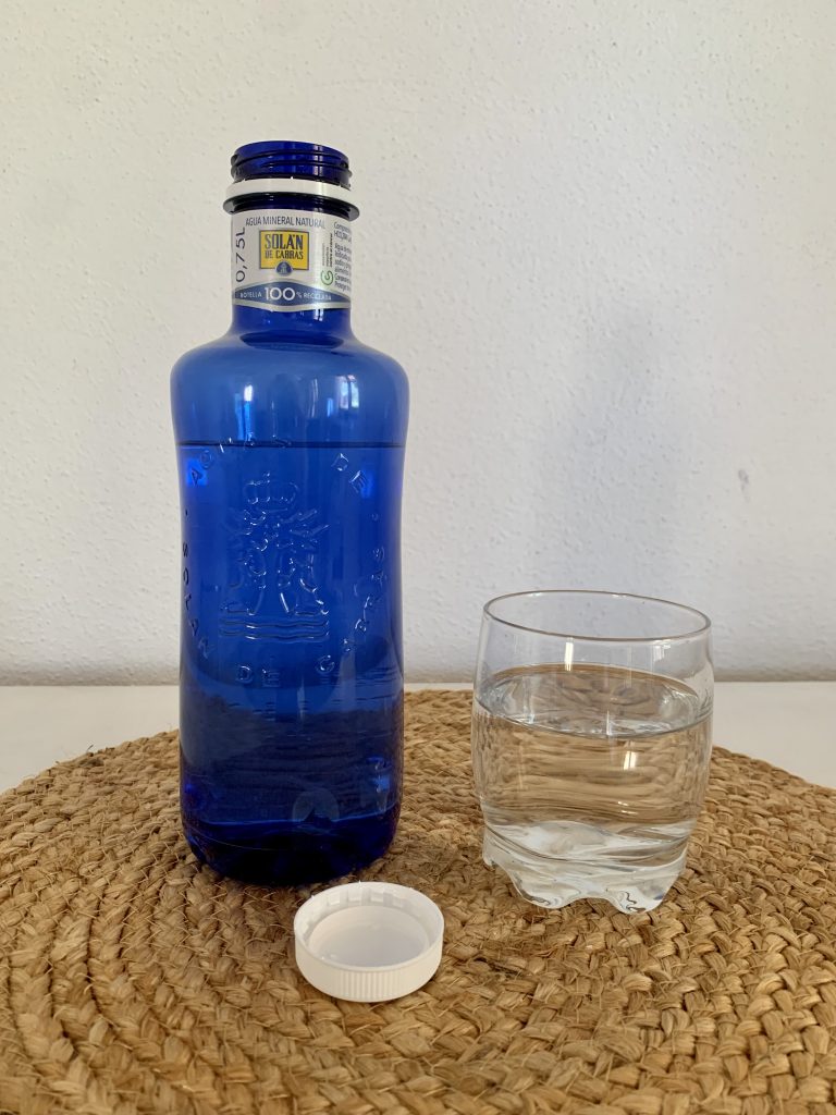 Solan de Cabras Mineralwasser geöffnet
