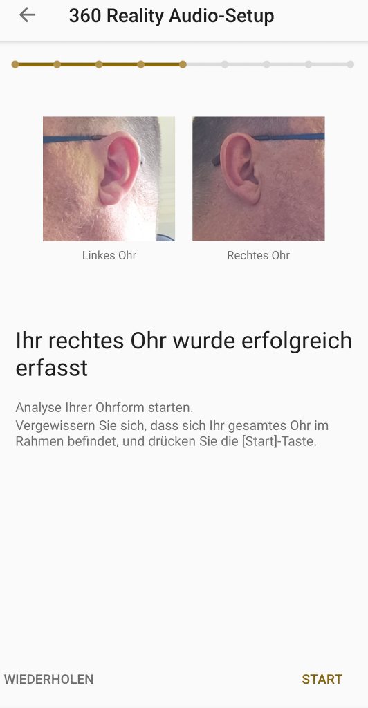 Sony WF-C700N In-Ear-Bluetooth-Kopfhörer 360 Audio einrichten
