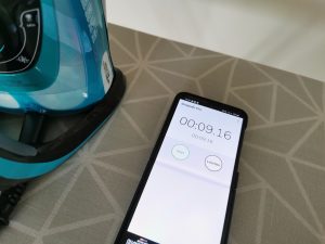 Tefal Ultimate Pure Dampfbügeleisen Aufheizzeit 1