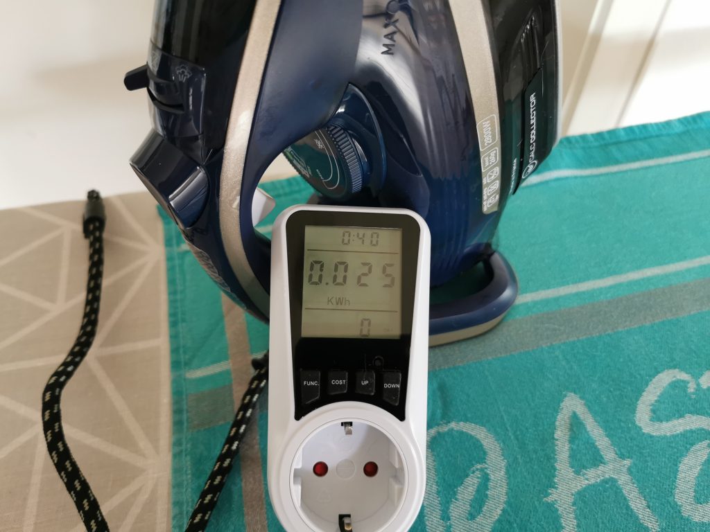 Tefal Ultragliss Bügeleisen Strommesser
