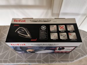 Tefal Ultragliss Bügeleisen Verpackung von oben