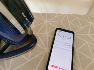 Tefal Ultragliss Bügeleisen Zeitmessung 2