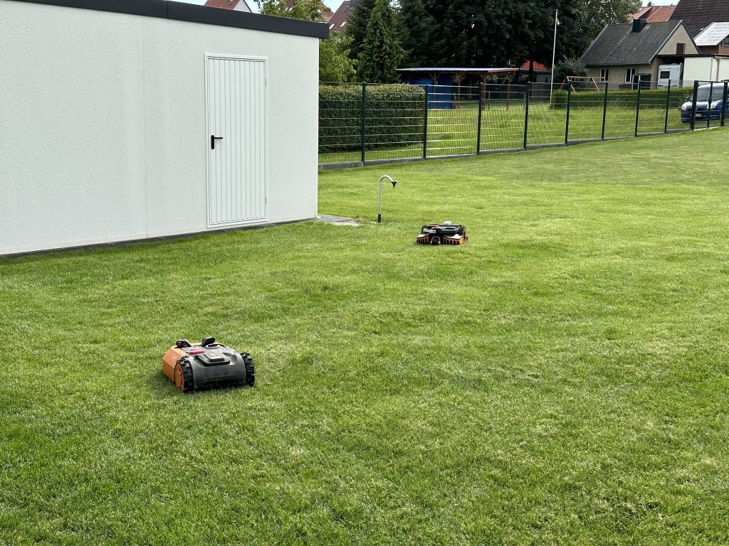 Worx Vision M600 Mähroboter Rasenfläche