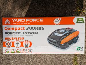 YARDFORCE COMPACT 300RBS Mähroboter frontal