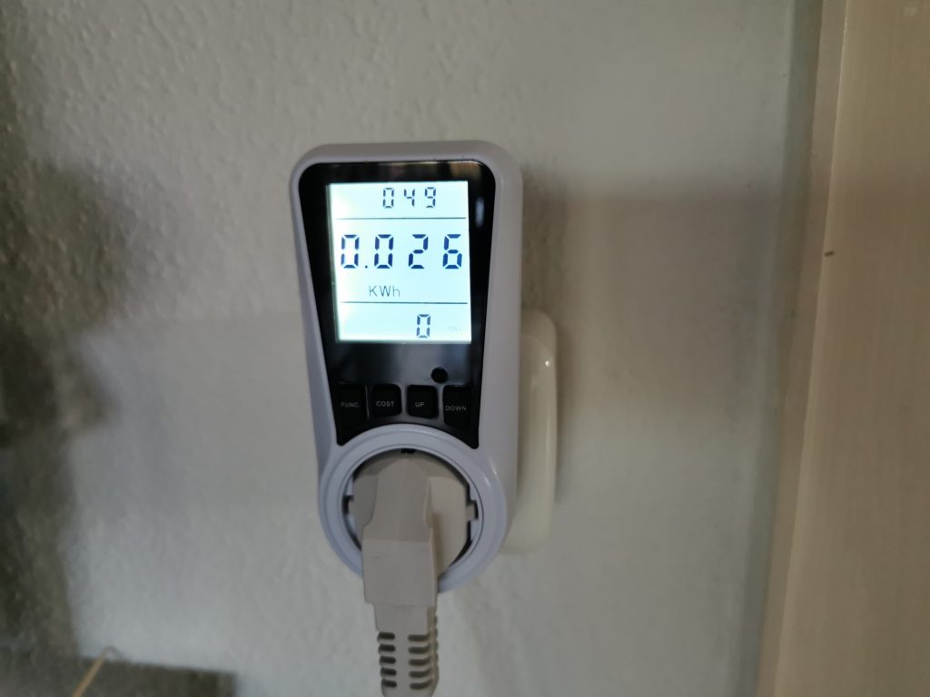 Yabano Bügeleisen Kilowattstunden hohe Stufe
