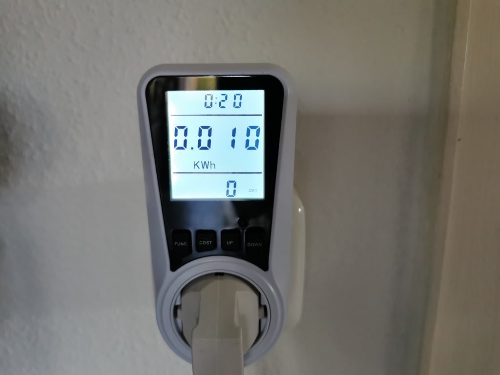 Yabano Bügeleisen Kilowattstunden niedrige Stufe